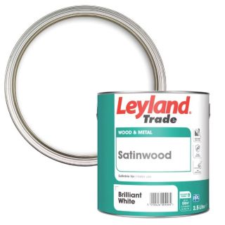 Leyland 2.5Ltr White Satinwood Brilliant White