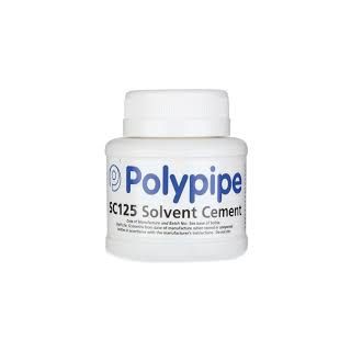 125ml Polypipe Solvent Cement Ref-SC125