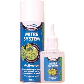 Bond It Mitre Fix Pack Adhesive 50G+200Ml Bdmi