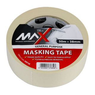Timco 38mm x 5mtr Masking Tape SMT38
