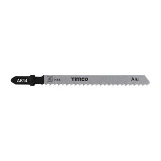 Timco AK14 Jigsaw Blades Per Pack 5 Metal Cutting