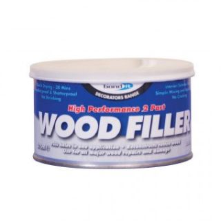 Bond It 500G 2 Part Wood Filler White Bdwf2Wh