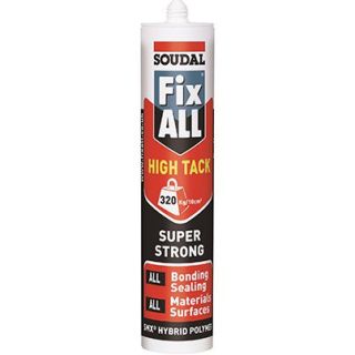 Soudal Fix All High Tack White 290Ml Cartridge