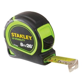 Stanley Hi-Viz Tylon Pocket Tape 8M TYTAPE8