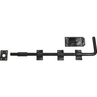 Perry Garage Door Drop Bolt 18 450Mm Black 260-Pp0450Bk