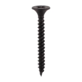 Drywall Screws 3.5 x 25mm Coarse Black / D.Grey Box/1000