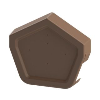 Universal Centre Cap Angled Brown