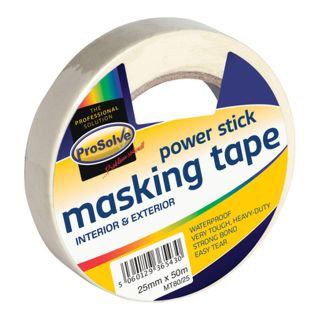 Prosolve Masking Tape 25Mm X 50M Mt80/25