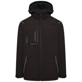 JCB Hooded Soft Shell Jacket Medium D-Ml-M