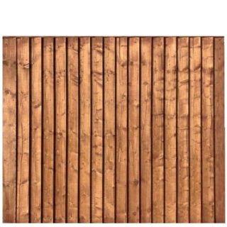 H/D Tanalised Brown Feather Edge 6' x 5'