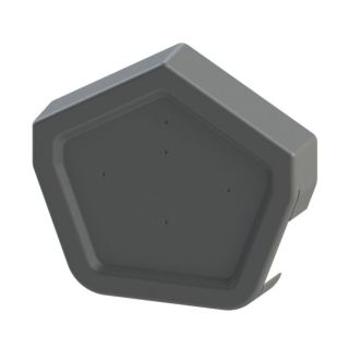 Universal Centre Cap Angled    Grey
