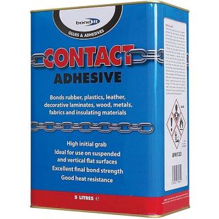 Bond It Contact Adhesive Premium Grade 5Ltr Bda003L