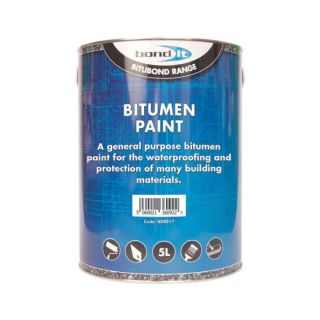 Bond It 5Ltr Black Bitumen Paint Bdb017