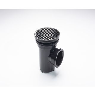 90° Outlet Roddable Gully Round Grid - B1101