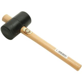 3 Thor Black Rubber Mallet 954