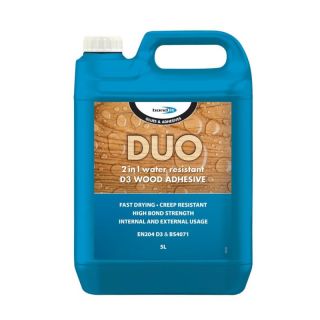 Bond It Duo 2 In 1 Wood Glue 5Ltr White Bda055