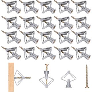 120 Piece Cavity Fixing Pack Inc Metal & Nylon Fixings