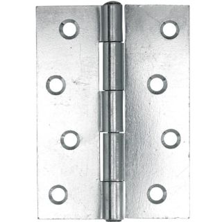 4 Zinc Plate Butts Hinges (Per Pair) Perry 1838