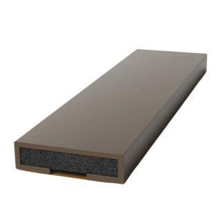 10mm x 4mm x 2.1Mtr Int Strip Brown FD30 Rated