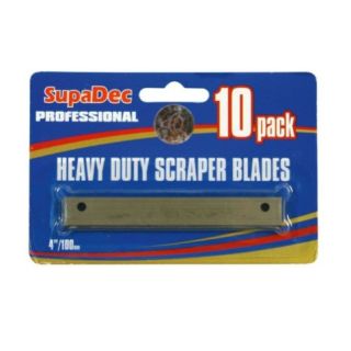 Supadec PROSB10 Pro Angle Scraper Blades (Pack of 10