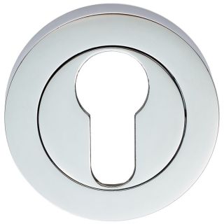 Carlisle Brass Escutcheon Euro On Conceale Rose Gk4001Cp Chrome Plate
