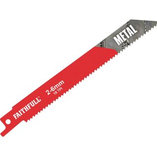 Faithfull Sabre Saw Blades (5) Metal S918E FAISBS918E