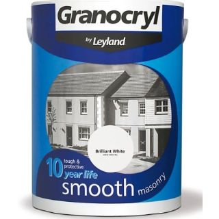 2.5Ltr Granocryl Masonry Paint White