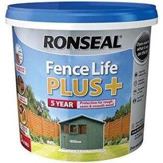 5Ltr Ronseal Fence Life Plus Willow