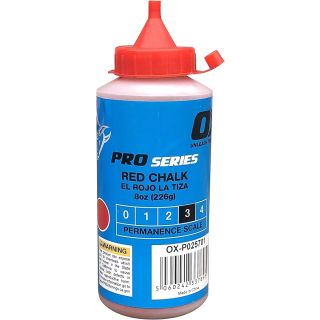 Ox Pro Chalk 8Oz/226G Red Ox-P025701