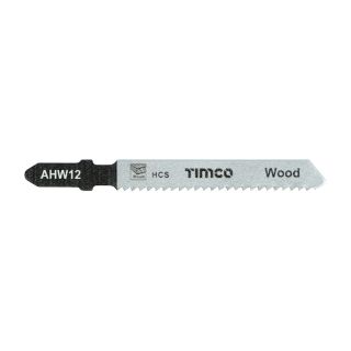 Timco Jigsaw Blades Pkt / 5 Wood - AHW12