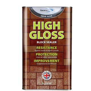 Bond It 5Ltr High Gloss Block Pave Sealer - Bdhgbs5