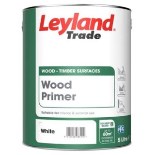 Leyland 5Ltr White Wood Primer .--------------