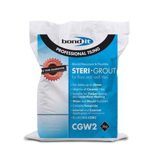 Bond It Wall Tile Grout White Bdsgwh3 3.0 Kilo