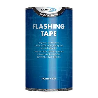 Bond It 300Mm X 10Mtr Self Adhesive Flashing Tape Bdf006