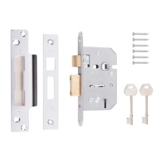 2.5 Era Viscount Chrome Face Mortice Sashlock 202-62