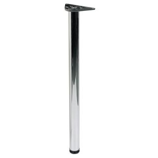 Chrome Table Leg 870Mm Tlch870