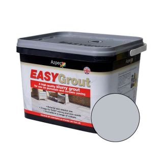 Easy Grout Argent For Porcelain Paving 15Kilo