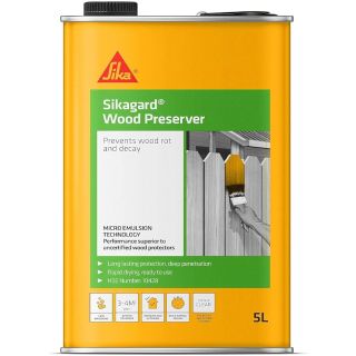 5Ltr Wood Preserver Clear