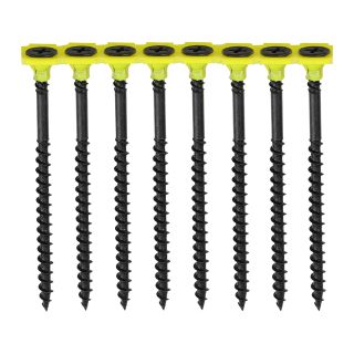 Black Collated Dry Wall Screws 3.5 x 38mm Per 1000