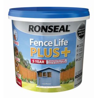 Ronseal Fence Life Plus Cornflower 5Ltr