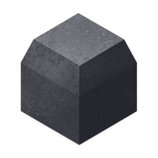 Plaskerb Angles Low External Charcoal Chamfered