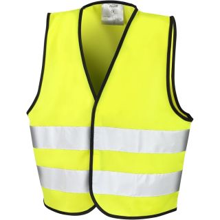 Reflective Waistcoats Yellow X/Large 120 Gsm Hi-Vis XL