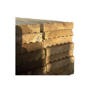 32 x 125 Redwood Decking Tanalised Green PEFC