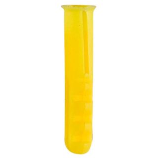 Timco Yellow Plastic Plugs Per Pack 100