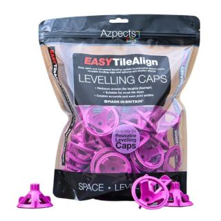 Azpects Easy Tile Align Levelling Cap Purple Per Bag / 50 Code 6510