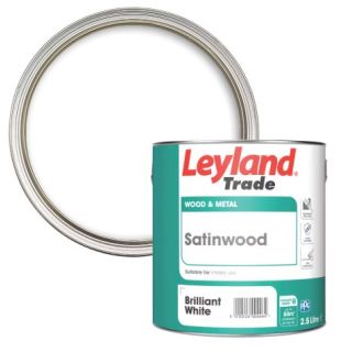 Leyland 2.5Ltr Fast Dry Satinwood Brilliant White