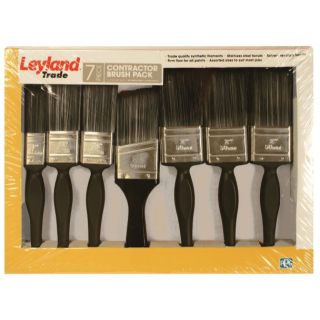 Leyland 7 Piece Contractor Synthetic Brush Set 649470