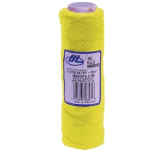 Marshalltown Yellow Hi-Vis Braided Chalk Line 250Ft M632 19434