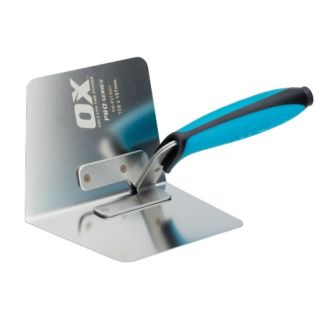 Ox Pro Internal Corner Trowel 102 x 127mm / 4 x 5 – Ox-P013001