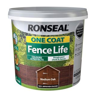 Ronseal Fence Life Medium Oak 5Ltr